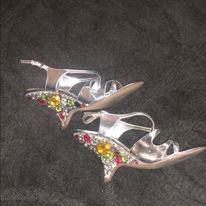 Beautiful unique stoned heels